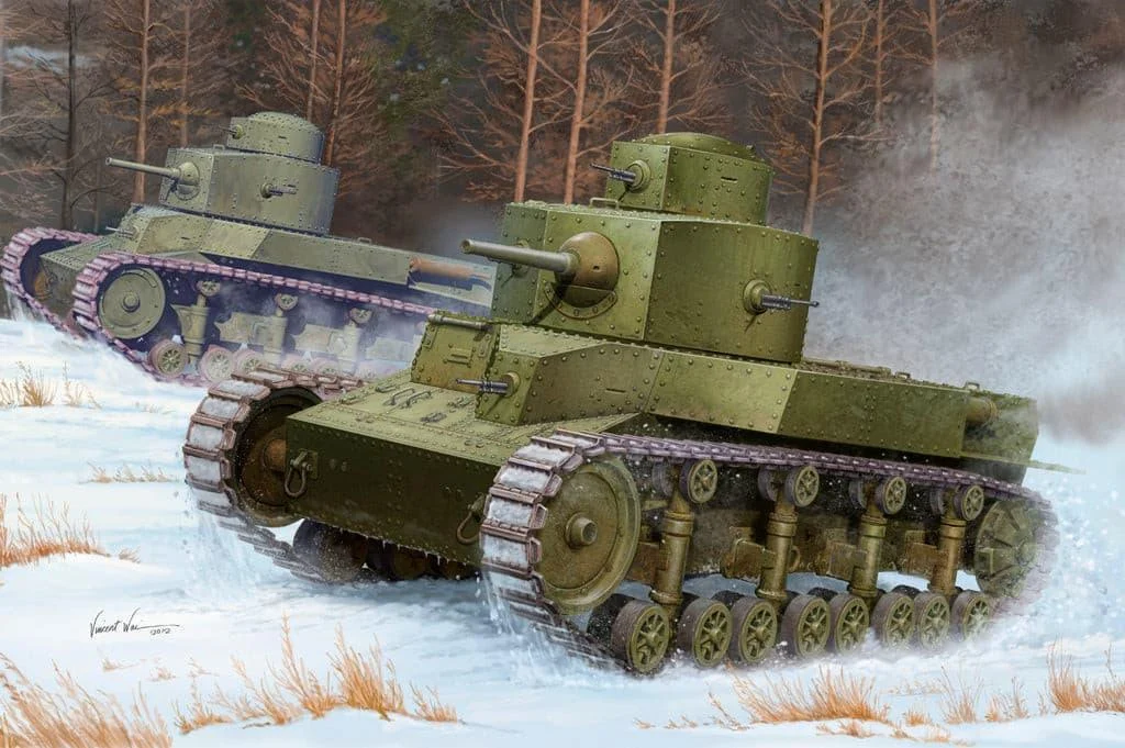 1/35 Hobby Boss Soviet T-24 Medium Tank 82493