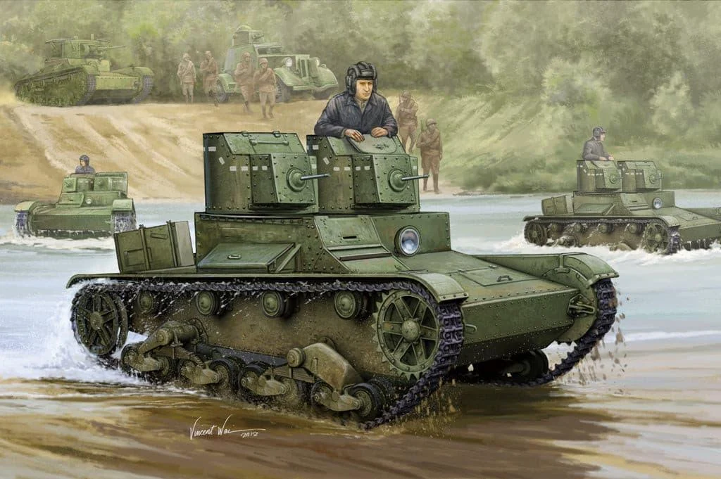1/35 Hobby Boss Soviet T-26 Light Infantry Tank Mod. 1931 - 82494