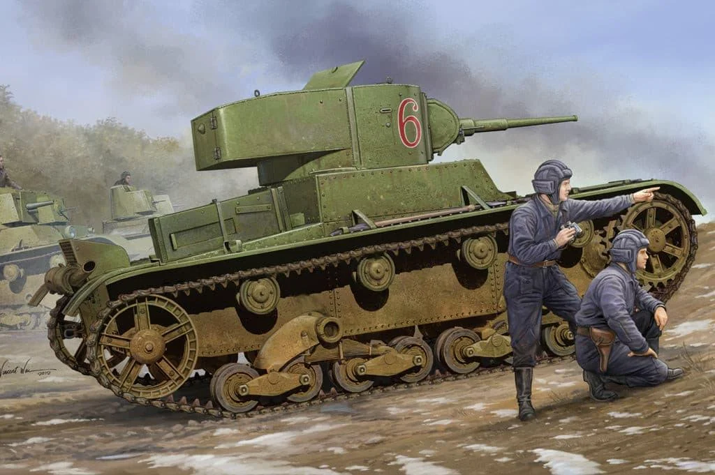 1/35 Hobby Boss Soviet T-26 Light Infantry Tank Mod. 1933 - 82495