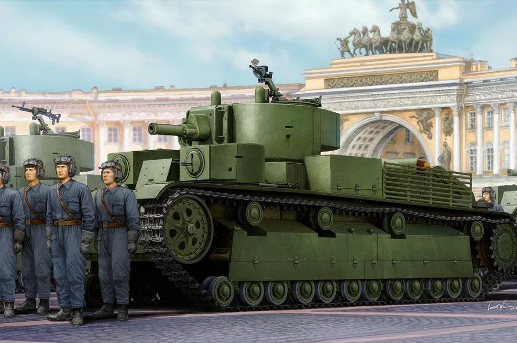 1/35 Hobby Boss Soviet T-28E Medium Tank 83854