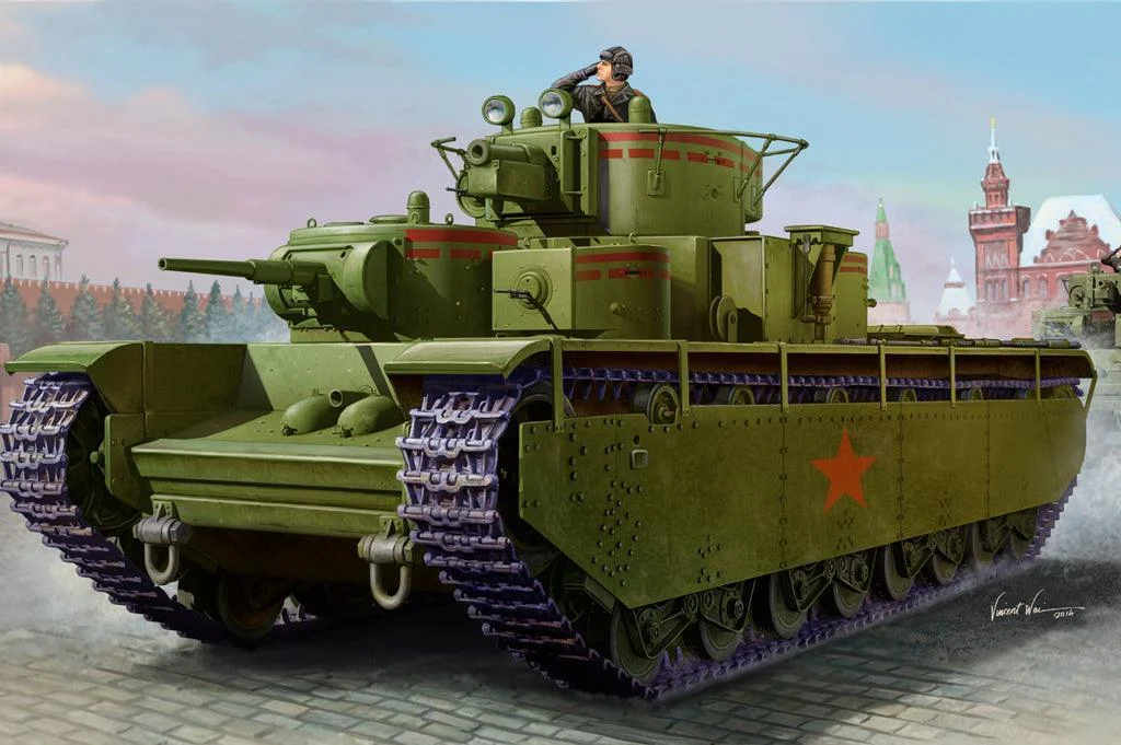 1/35 Hobby Boss Soviet T-35 Heavy Tank - Early 83841