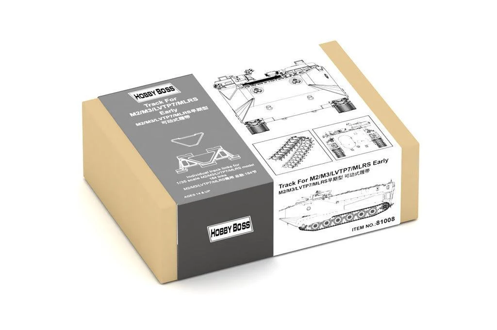 1/35 Hobby Boss Track For M2/M3/LVTP7/MLRS Early 81008