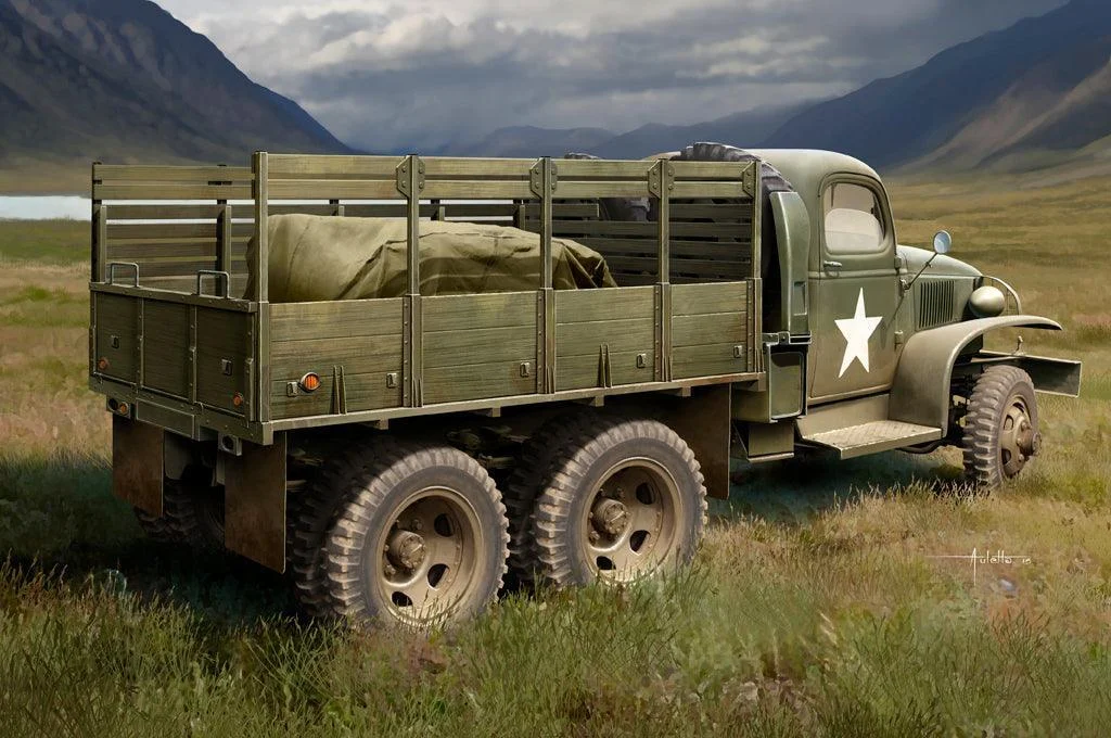 1/35 Hobby Boss US GMC CCKW-352 Wood Cargo Truck 83832