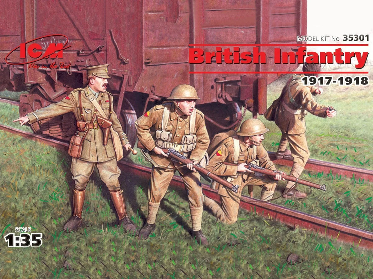 1/35 ICM British Infantry (1917-1918) 35301