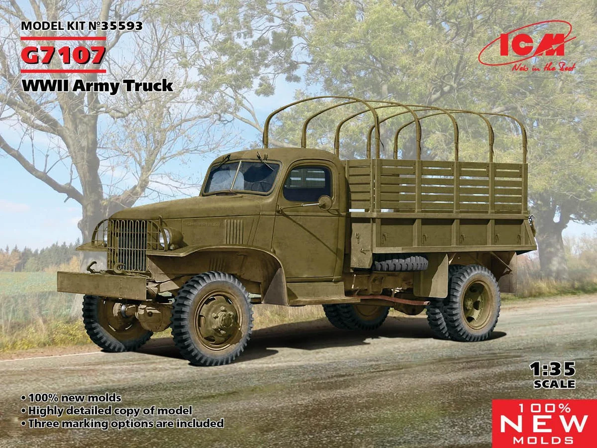 1/35 ICM G7107 WWII Army Truck 35593