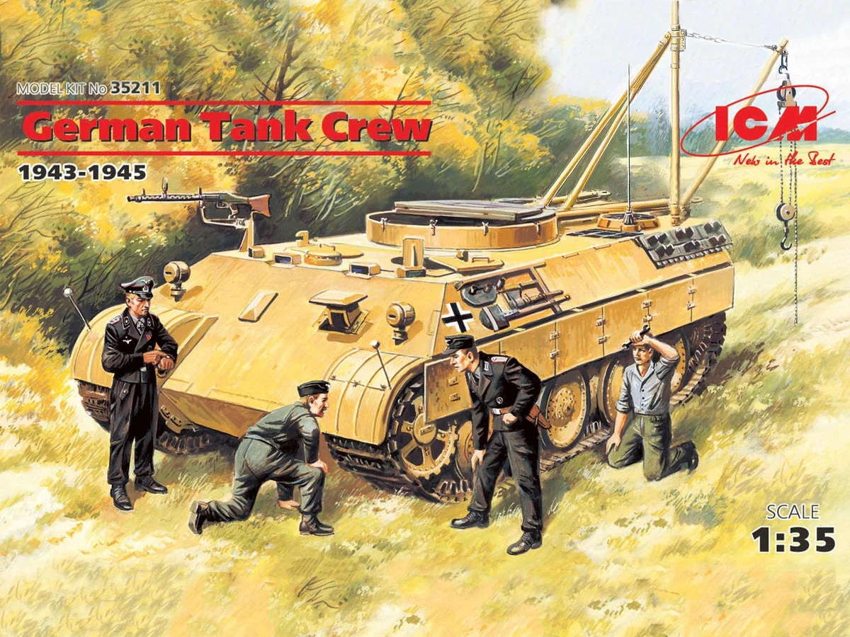 1/35 ICM German Tank Crew (1943-1945) 35211