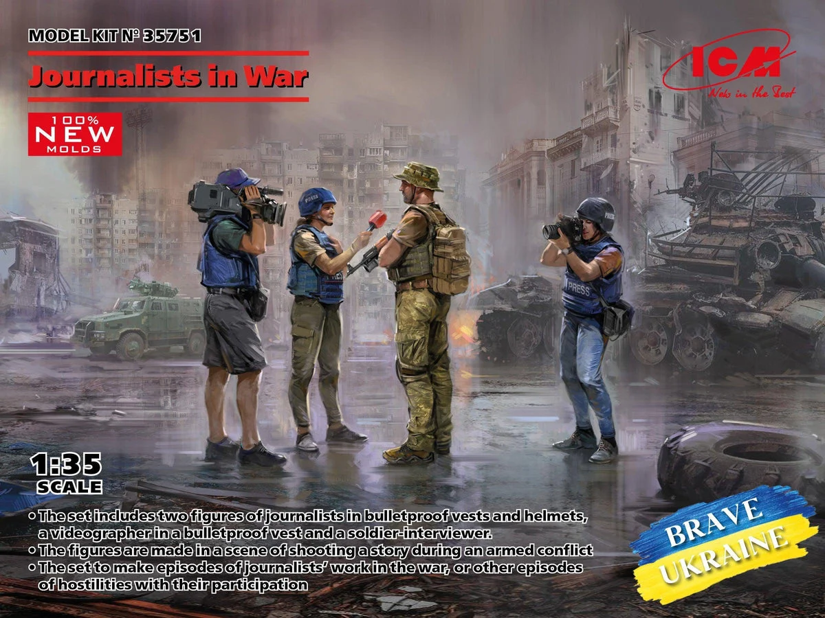 1/35 ICM Journalists In War 35751