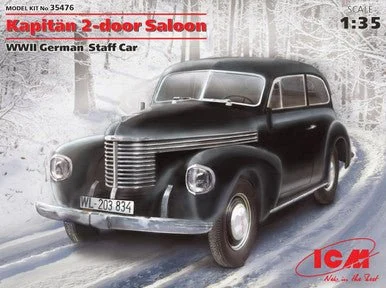 1/35 ICM Kapiton 2-door Saloon, WWII German Staff Car