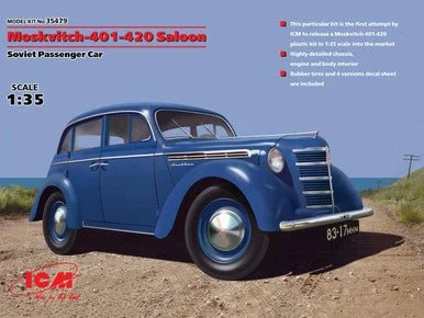 1/35 ICM Moskvitch-401-420 Saloon, Soviet Passenger Car