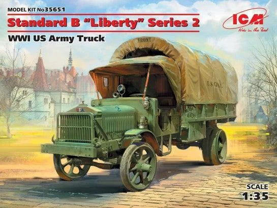 1/35 ICM Standard B 'Liberty' Series 2 WWI US Army Truck 35651