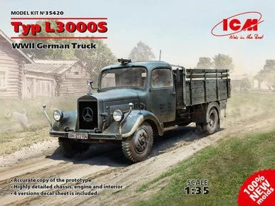 1/35 ICM Typ L3000S, WWII German Truck - ICM Models