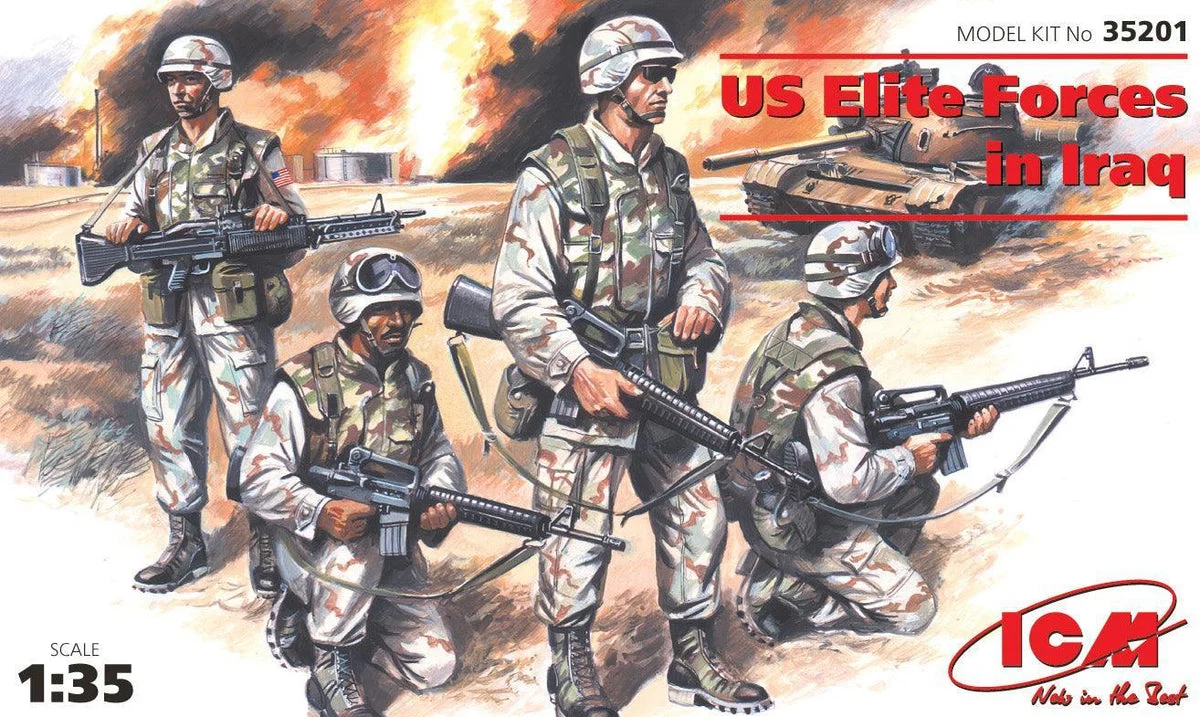 1/35 ICM US Elite Forces in Iraq 35201