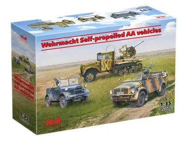 1/35 ICM Wehrmacht Self-propelled AA Vehicles Set