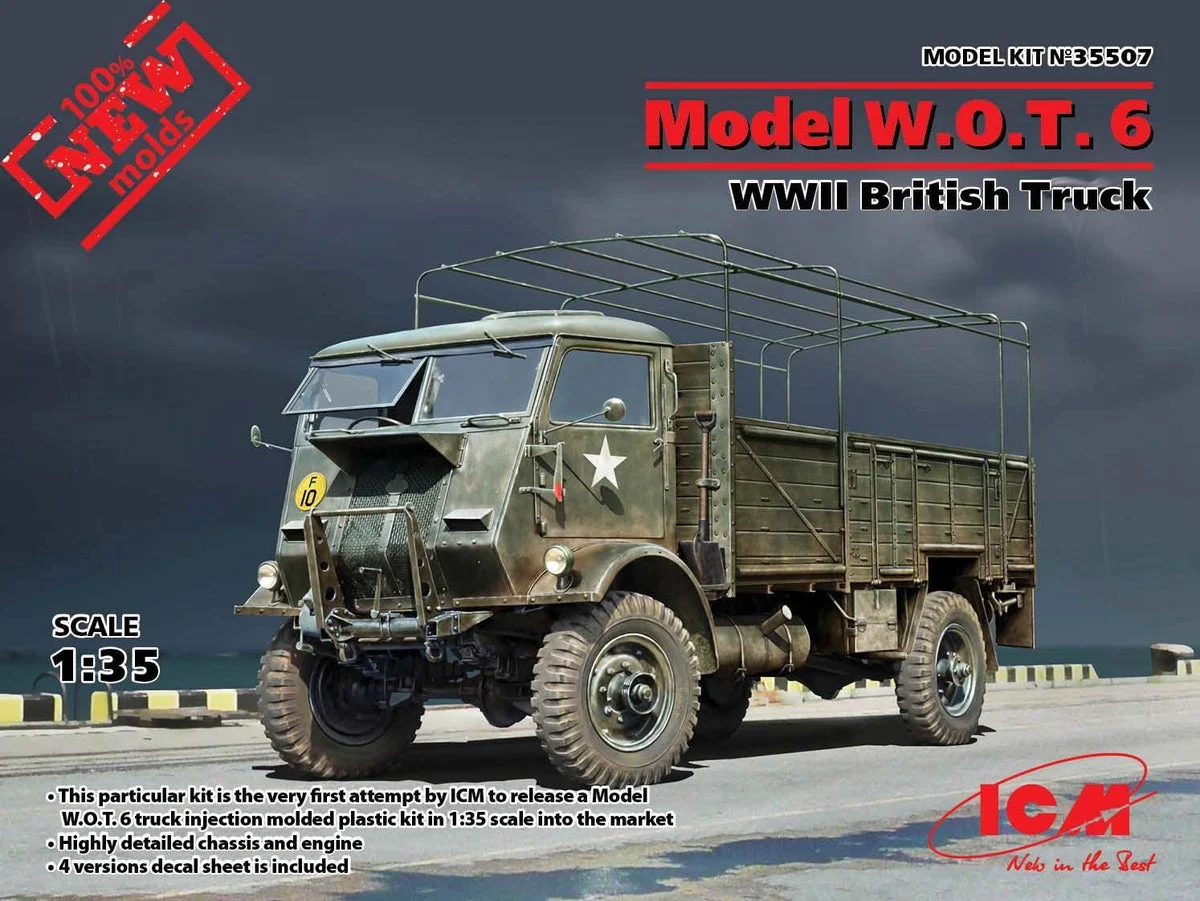 1/35 ICM WWII British Truck - Model W.O.T. 6 35507
