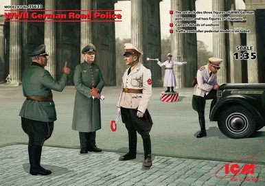 1/35 ICM WWII German Road Police (5 figures) - ICM Models