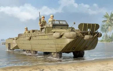 1/35 iLoveKit GMC DUKW-353 w/ WTCT-6 Trailer Plastic Model Kit