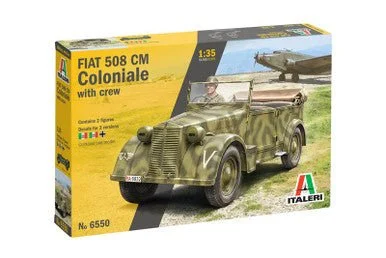 1/35 Italeri Fiat 508 CM Coloniale with Crew