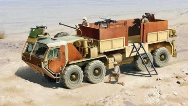 1/35 Italeri HEMTT US Army Gun Truck Plastic Model Kit