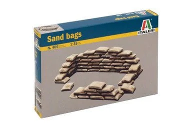 1/35 Italeri Sandbags Plastic Model Kit