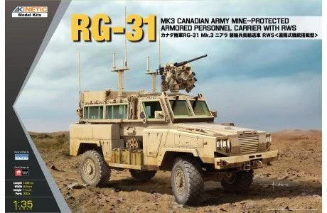 1/35 Kinetic RG-31 MK3 W/ Remote Weapon Station (Canada Army) 61010
