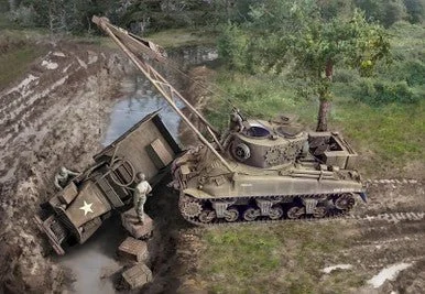 1/35 M32B1 Armored Recovery Vehicle - Italeri