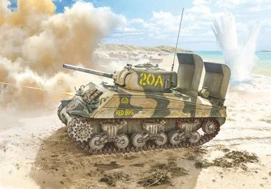 1/35 M4 Sherman US Marine Corps Tank - Italeri