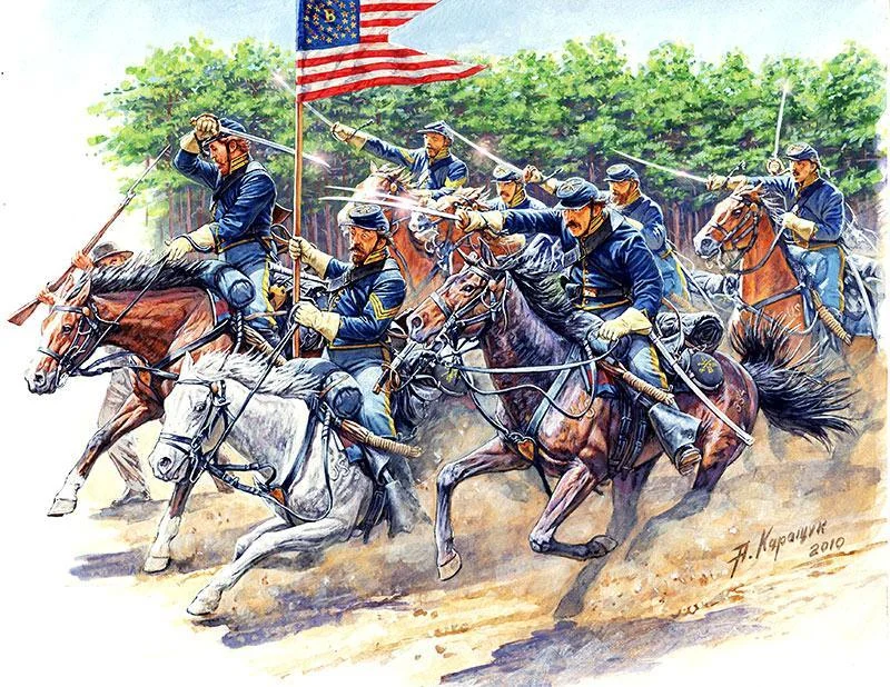 1/35 Master Box - 8th Pennsylvania Cavalry 89th Regiment 3550