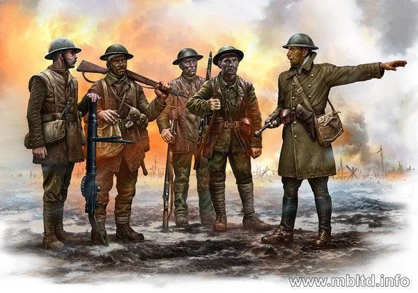 1/35 Master Box - British Infantry Somme Battle Period (1916) 35146