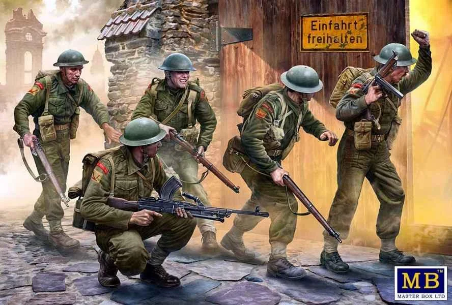1/35 Master Box - British Infantry West Europe (1944-45) 3585