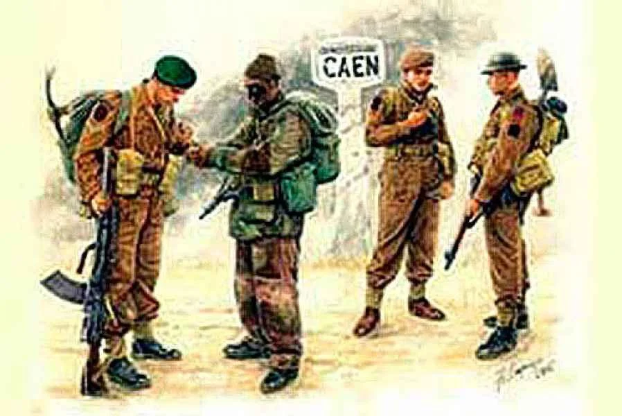 1/35 Master Box - British Troops Caen (1944) 3512
