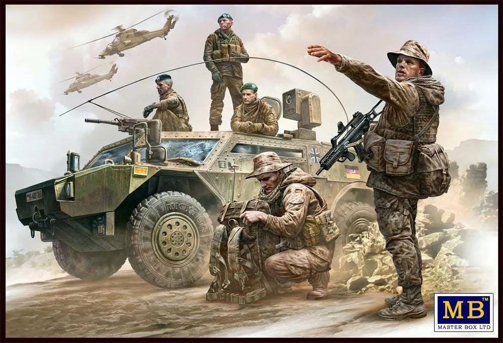 1/35 Master Box - Bundeswehr German Military Men 35195