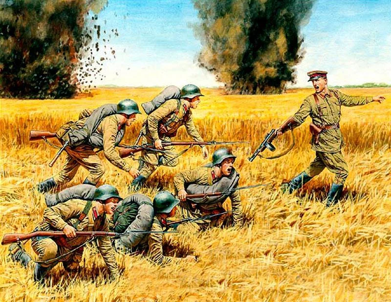 1/35 Master Box - Counterattack Soviet Infantry (Summer 1941) 3563