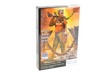 1/35 Master Box Desert Battle Long Distance Raid Skull Clan New Leader Hanna Plastic Model Kit - Master Box LTD