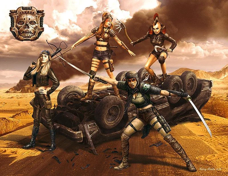 1/35 Master Box - Desert Battle Series: Skull Clan - Death Angels 35122