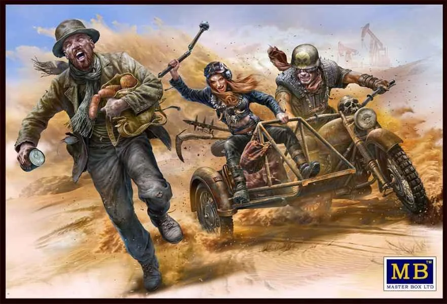 1/35 Master Box - Desert Battle Series: Skull Clan - To Catch A Thief 35140
