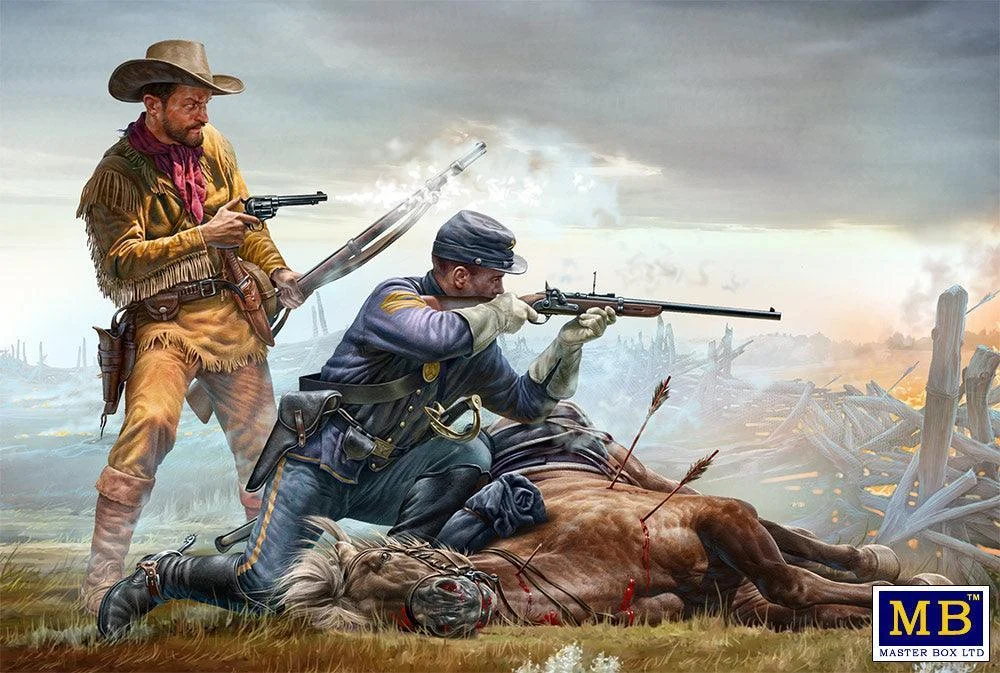 1/35 Master Box - Final Stand US Cavalry Soldier 35191