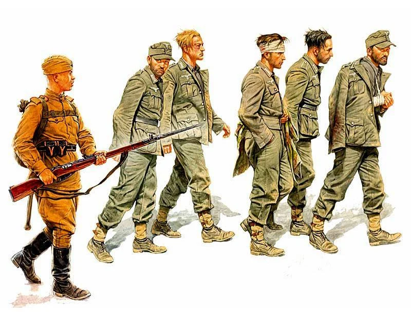 1/35 Master Box - German Captives 1944 - 3517