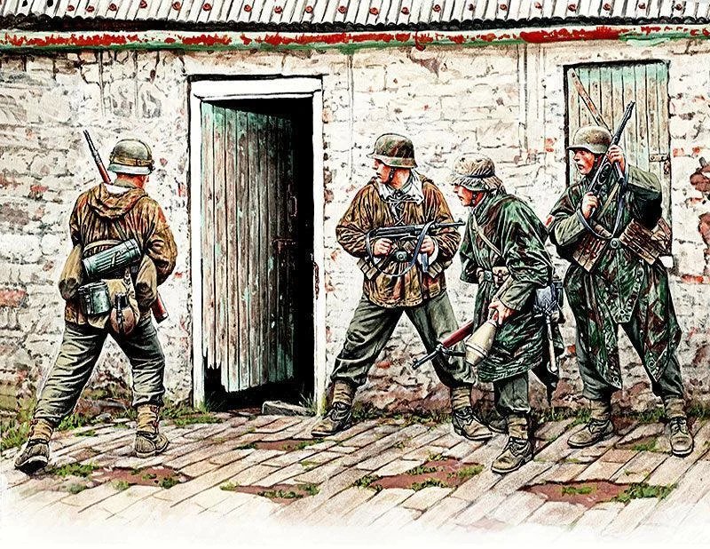 1/35 Master Box - German Infantry Western Europe (1944-1945) 3584