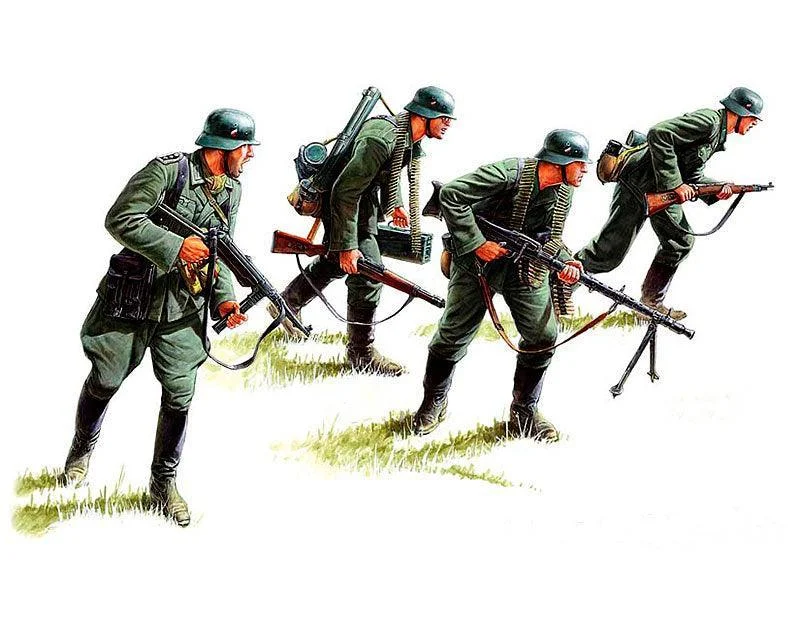 1/35 Master Box - German Panzergrenadiers (1939 - 1942) 3513