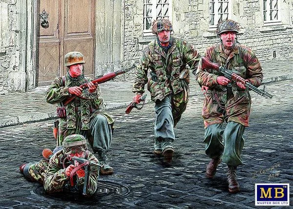 1/35 Master Box - German Paratroopers WWII Era 35145