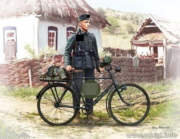 1/35 Master Box - German Soldier-Bicyclist (1939-1942) 35171