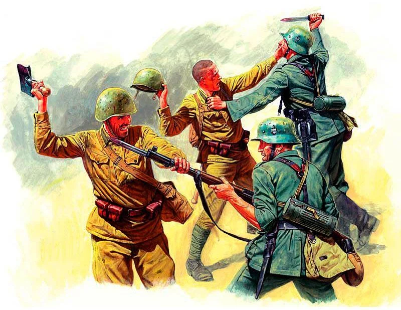 1/35 Master Box - Hand to Hand Combat Eastern Front (1941-42) 3524