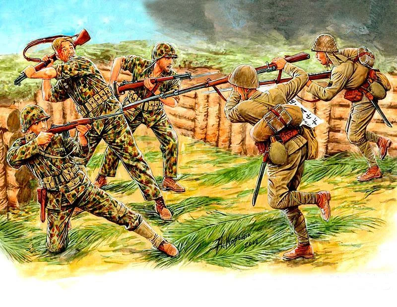 1/35 Master Box - Hand-To-Hand Tarawa (November 1943) 3544