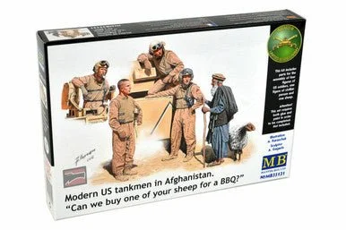 1/35 Master Box Modern US Tankmen Afghanistan Kit (5 w/Sheep) - Master Box LTD