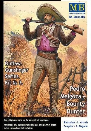 1/35 Master Box - Outlaw Gunslinger- Pedro Melgoza Bounty Hunter 35205