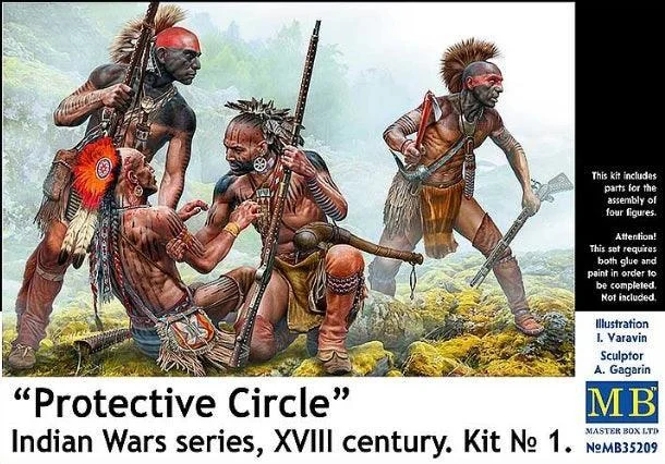 1/35 Master Box - "Protective Circle" - Indian Wars 35209