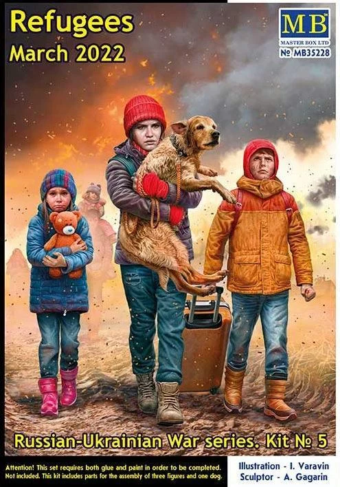 1/35 Master Box - Russia-Ukraine War Refugees 35228