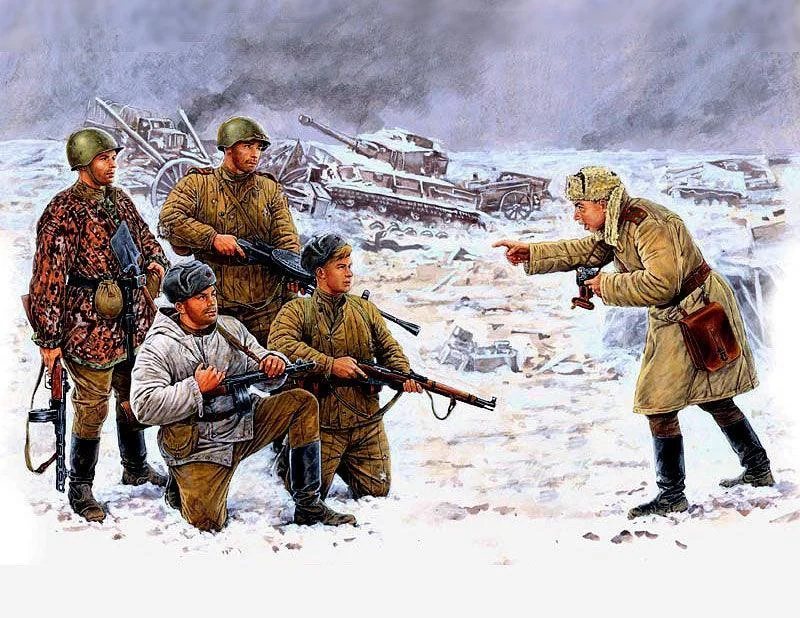 1/35 Master Box - Russian Infantry (1944) 3529