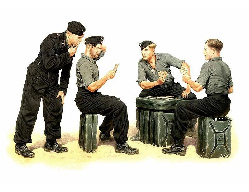 1/35 Master Box - Skatspieler Figures 3525