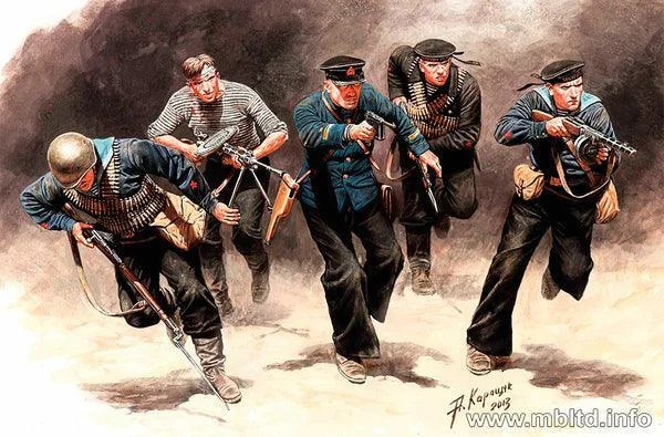 1/35 Master Box - Soviet Marines Attack (1941-1942) 35153